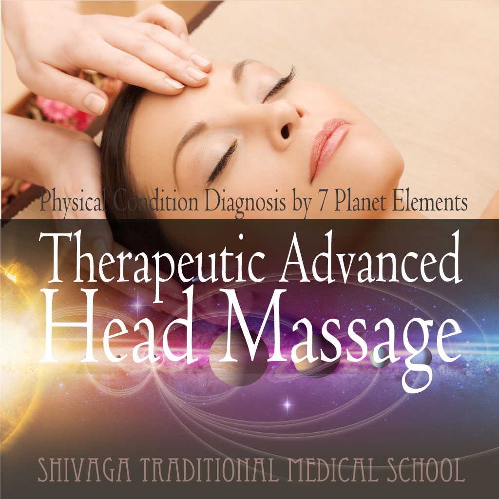 ヘッドマッサージ　上級　七星論的診断と施術法